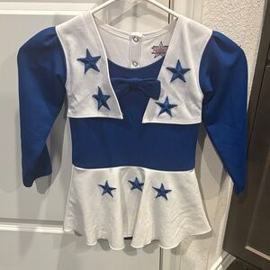 Dallas Cowboys Girls NFL Cheer Uniform- 4T